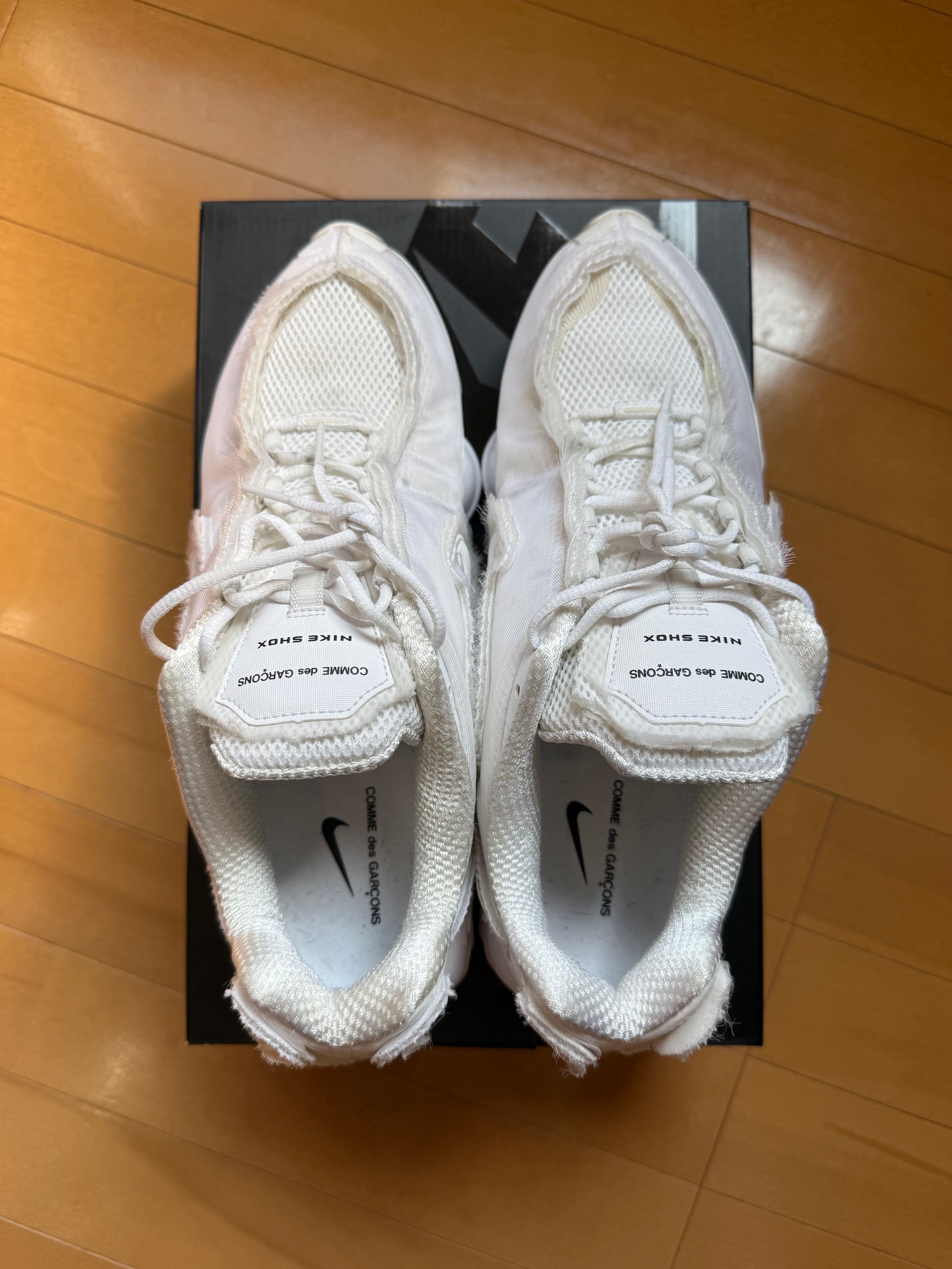 COMME des GARCONS × Nike Women's Shox TL "White"