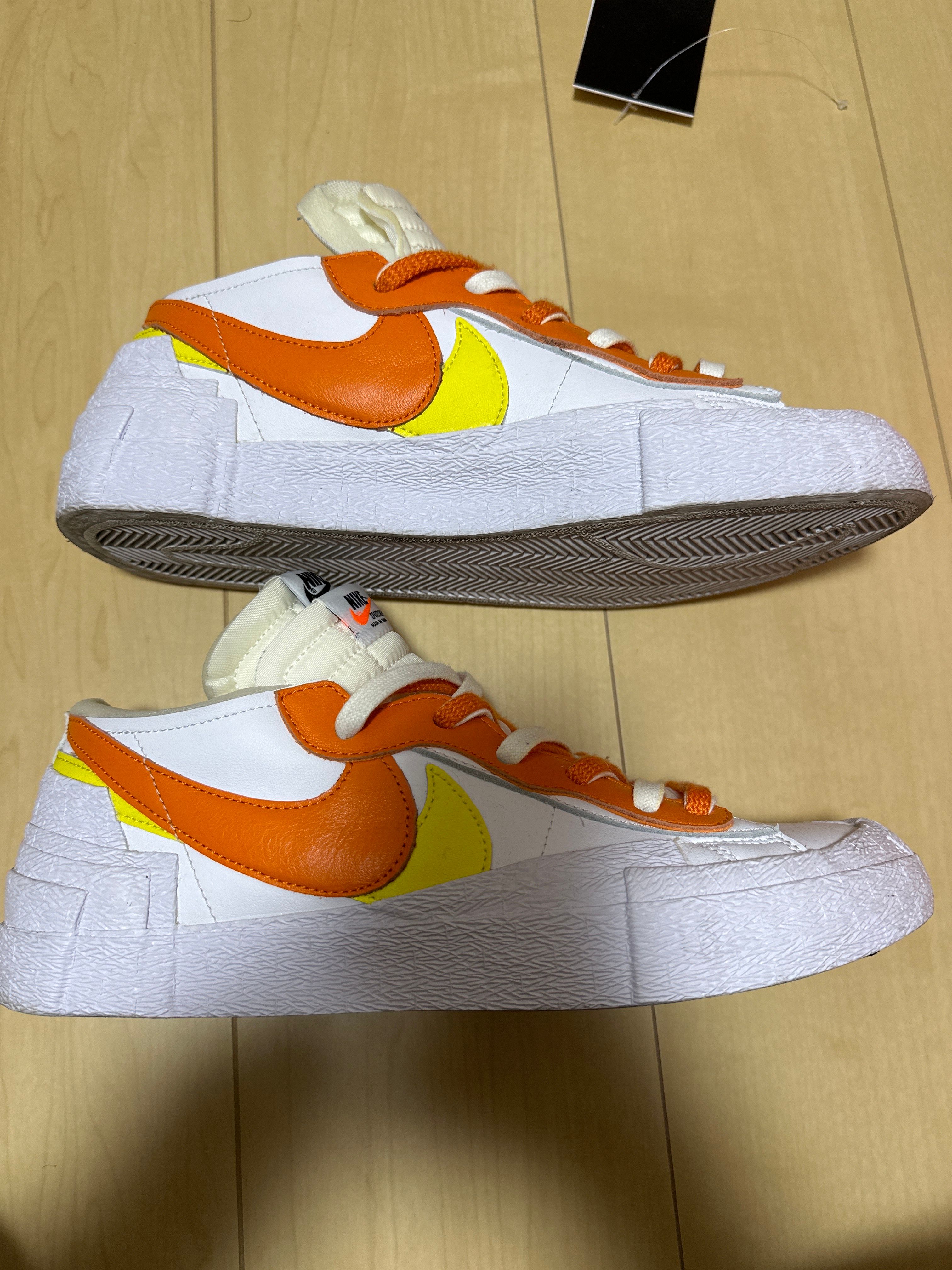 SACAI × NIKE BLAZER LOW "MAGMA ORANGE"