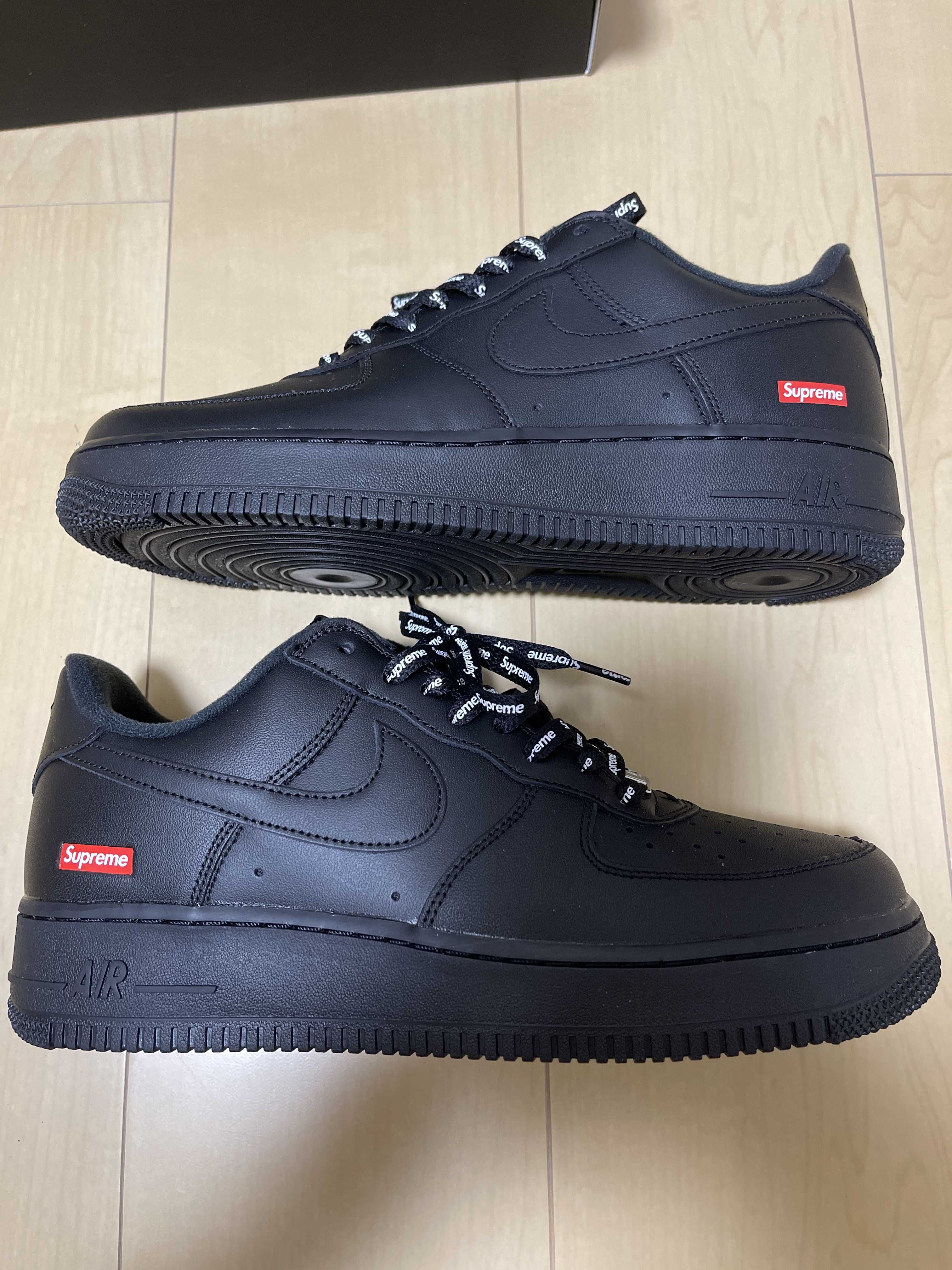 Supreme × Nike Air Force 1 Low "Black"