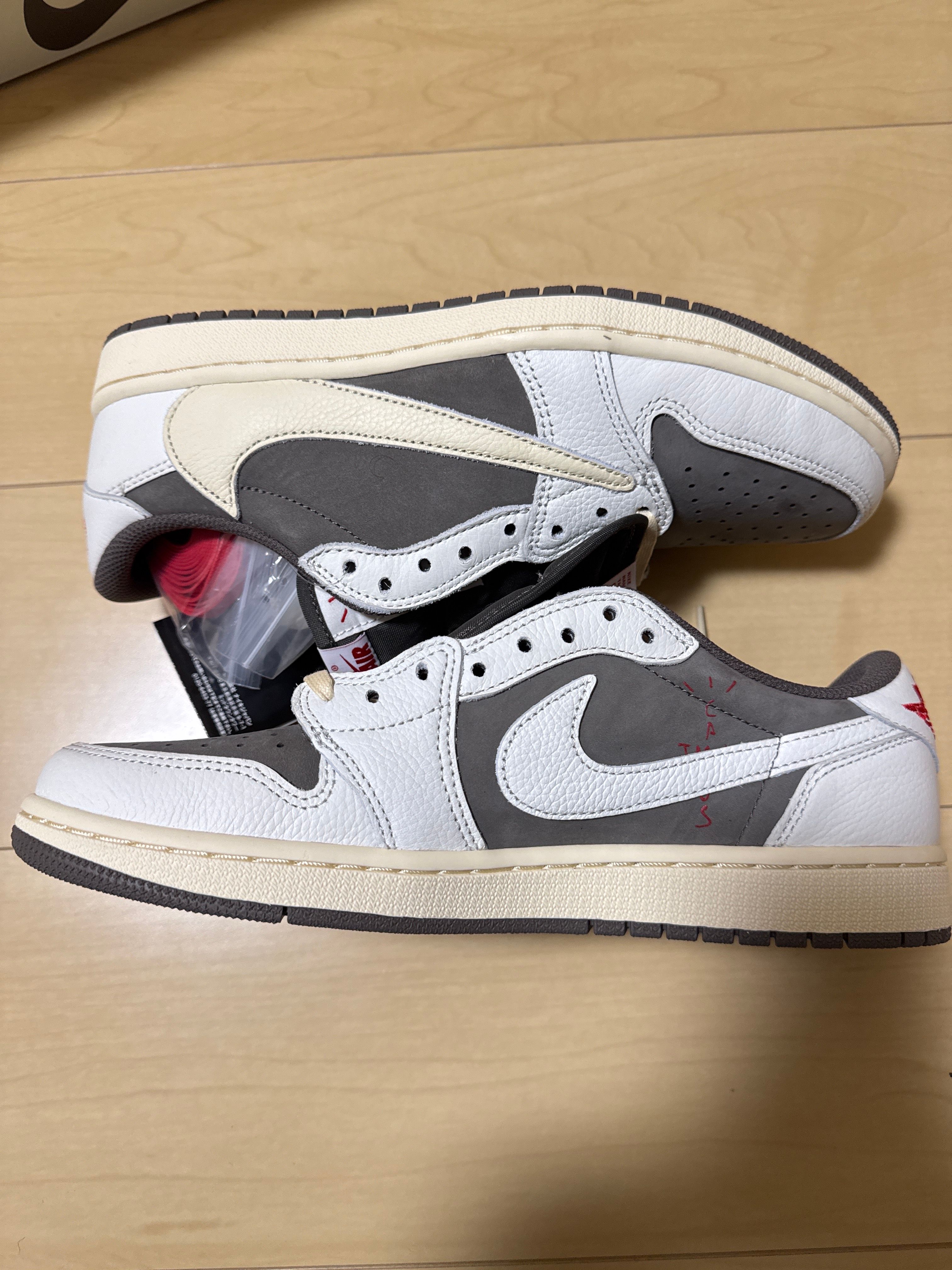 Travis Scott × Nike Air Jordan 1 Low OG SP "Reverse Mocha/Sail and Ridgerock"