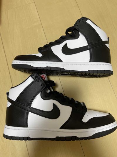 Nike Dunk High "Black and White"