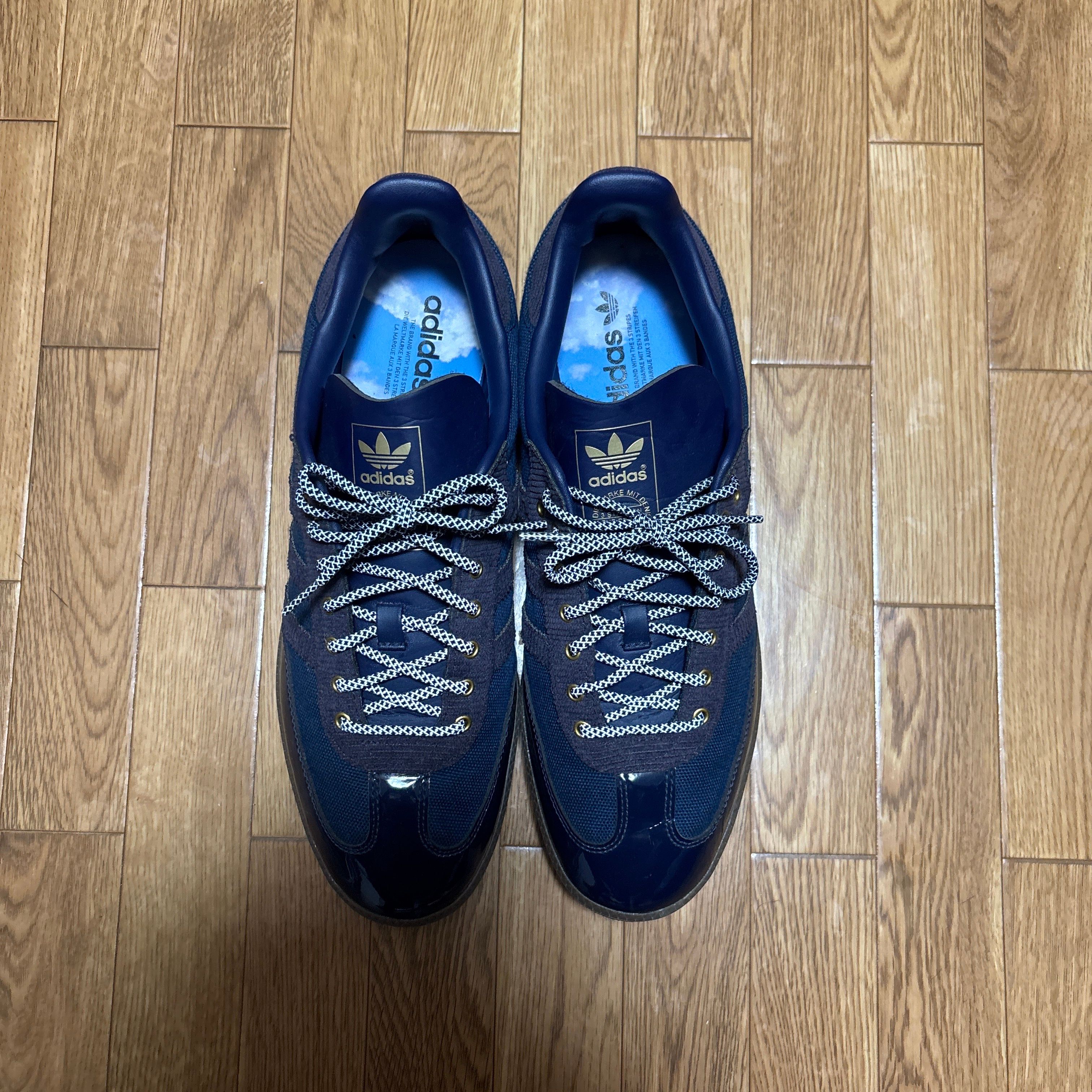 Alwayth × adidas Samba OG "College Navy/Aurora Black/Matte Gold"