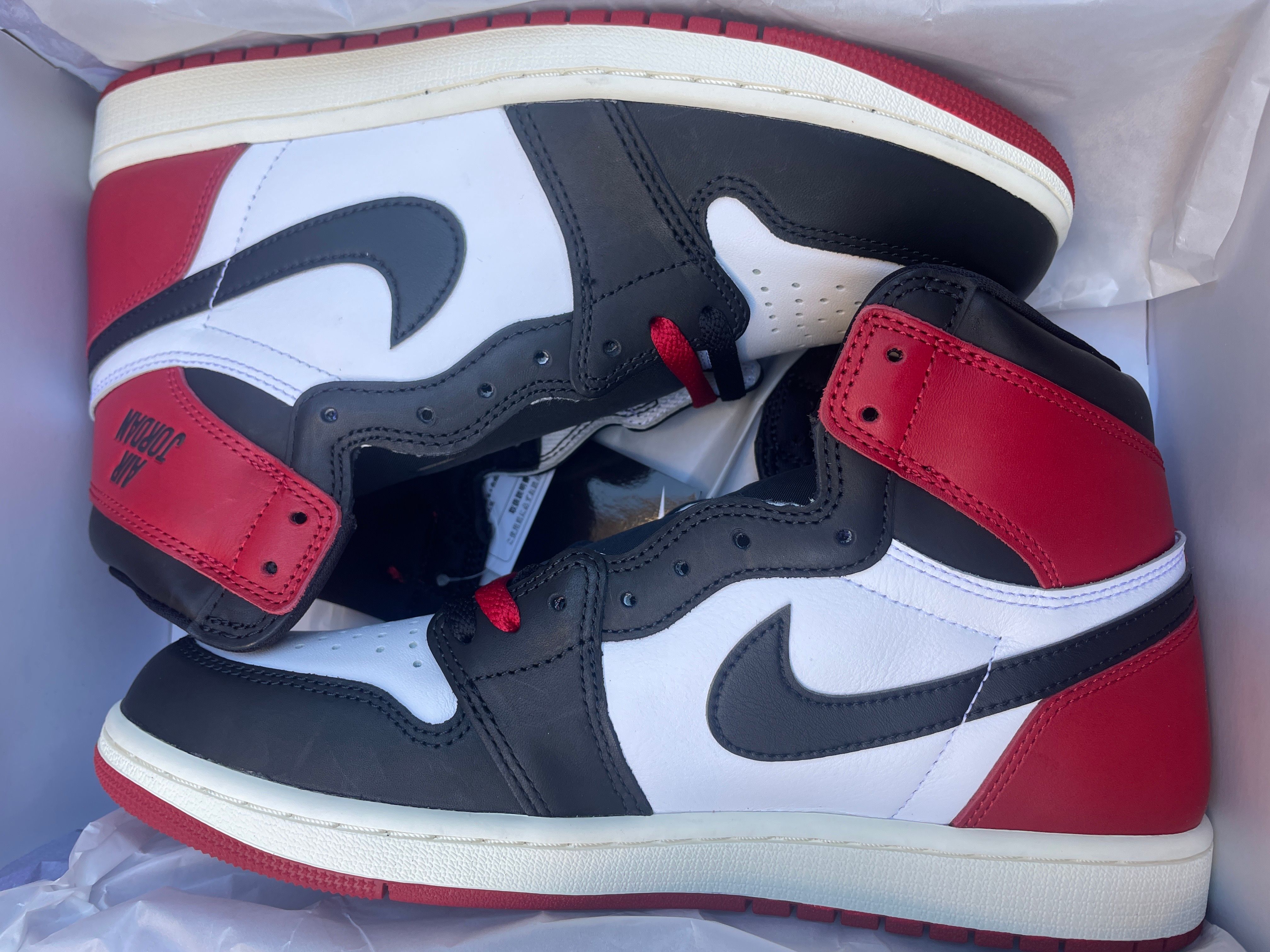 Nike Air Jordan 1 Retro High OG "Black Toe Reimagined"