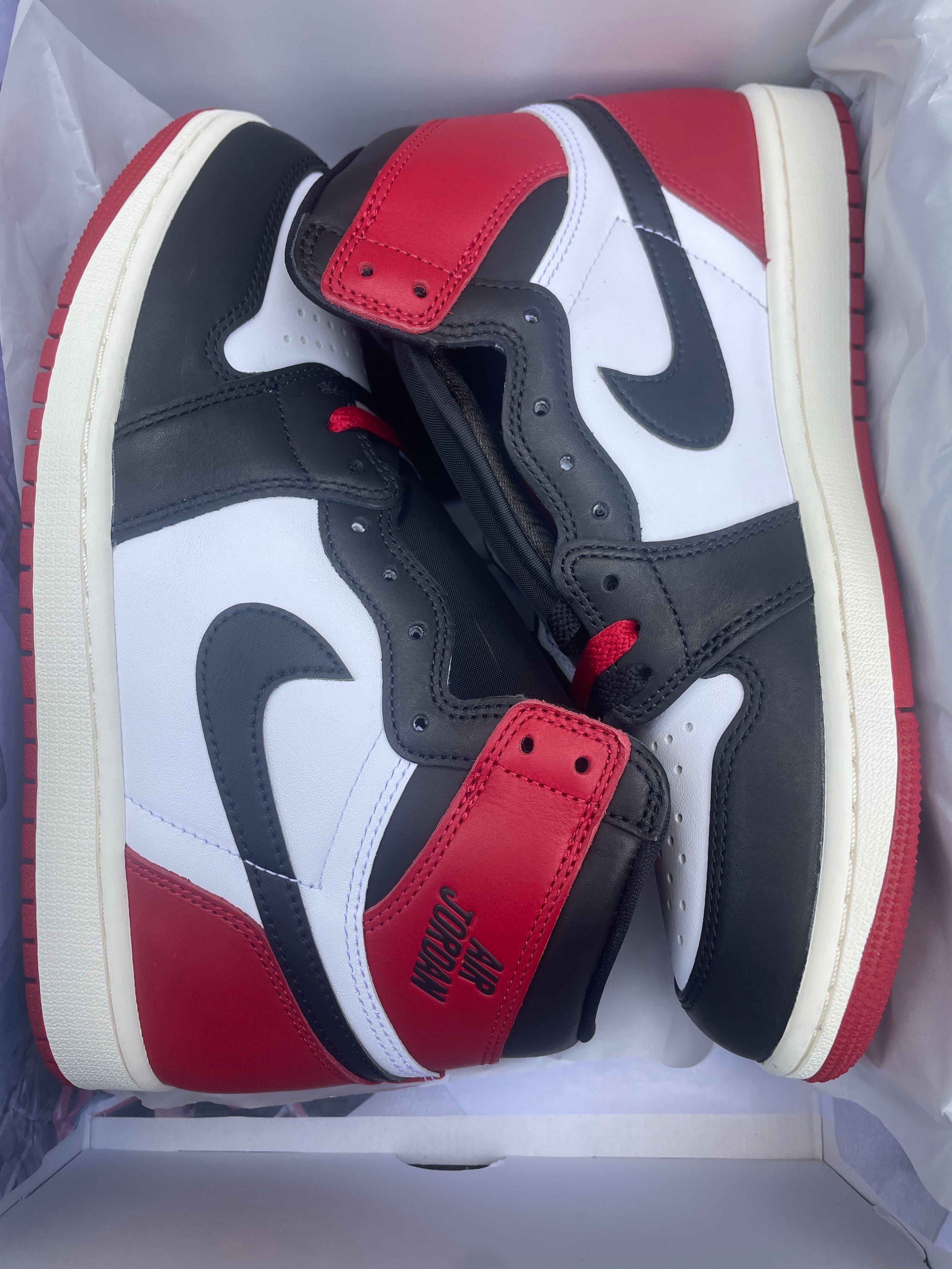 Nike Air Jordan 1 Retro High OG "Black Toe Reimagined"