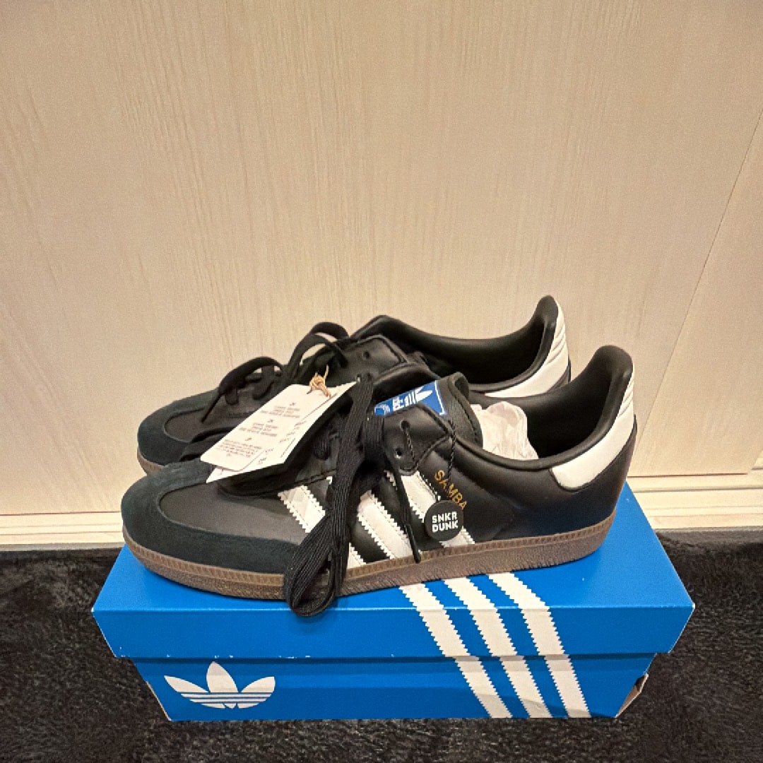 adidas Samba OG "Core Black/Cloud White/Gum"