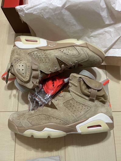 Travis Scott × Nike Air Jordan 6 "British Khaki"