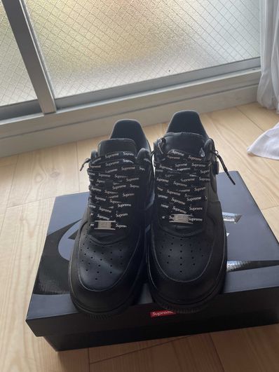 Supreme × Nike Air Force 1 Low "Black"