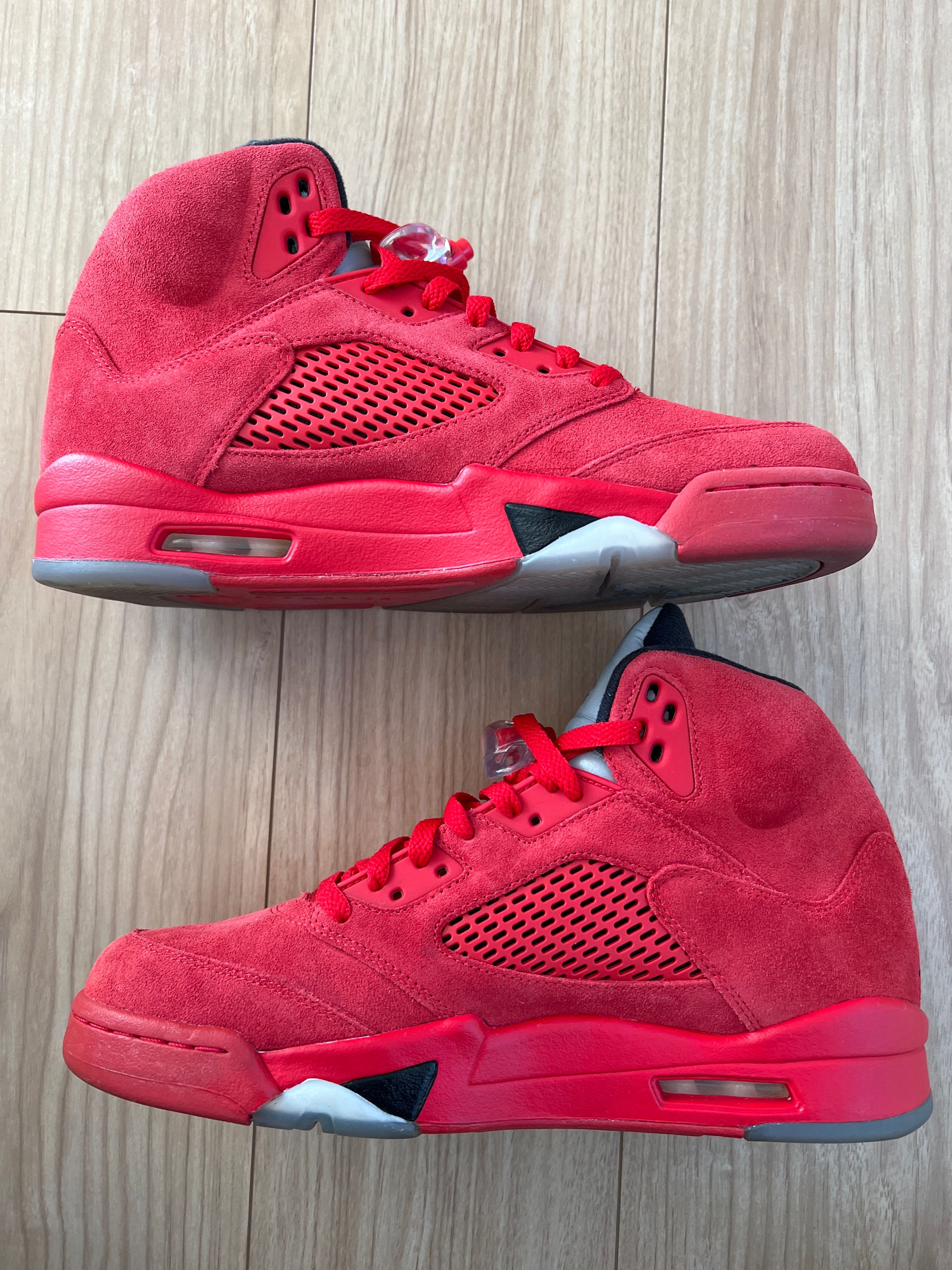 Nike Air Jordan 5 Ratro "Red Suede"