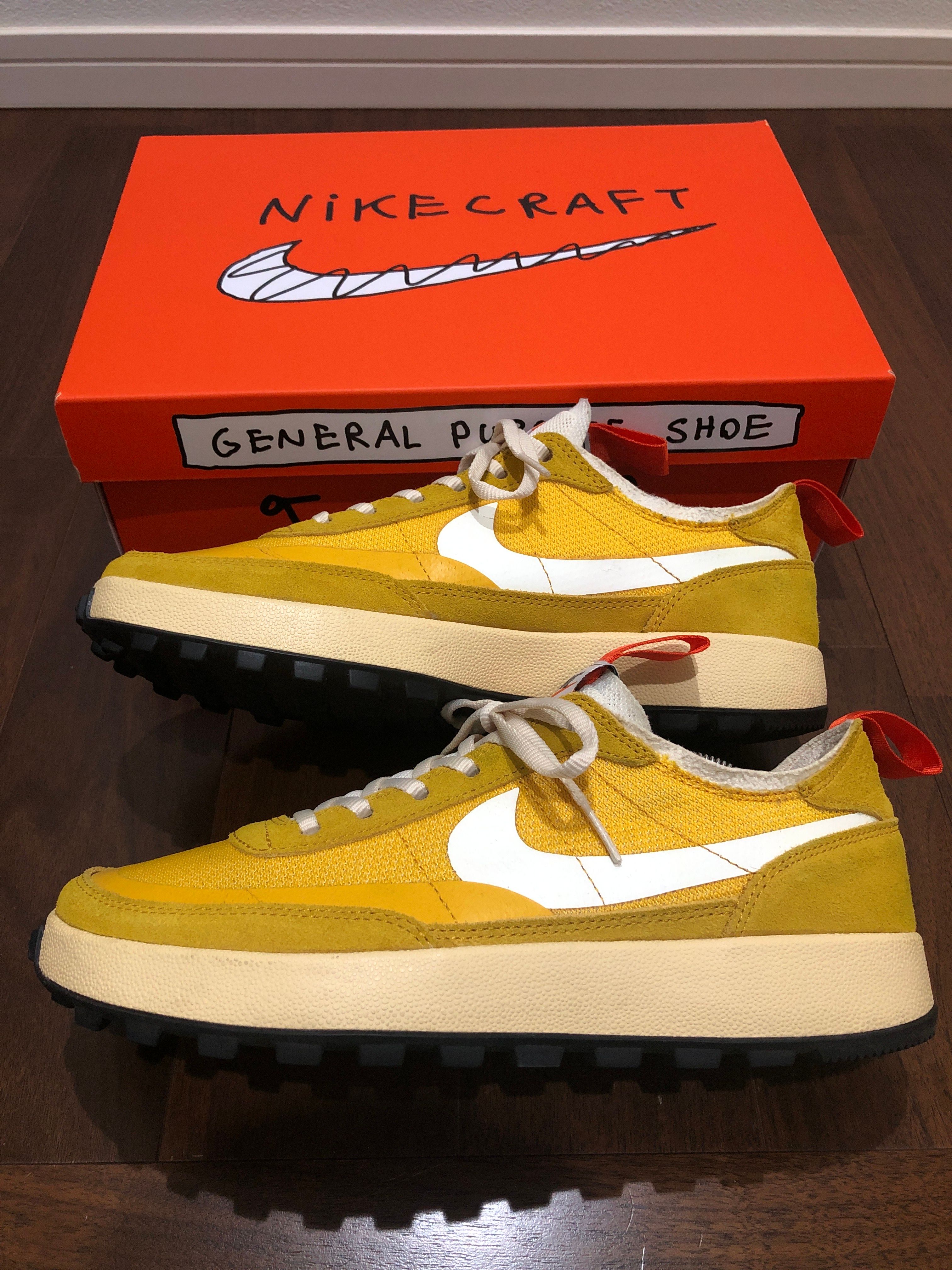 Tom Sachs × NikeCraft Women's General Purpose Shoe "Yellow / Archive"