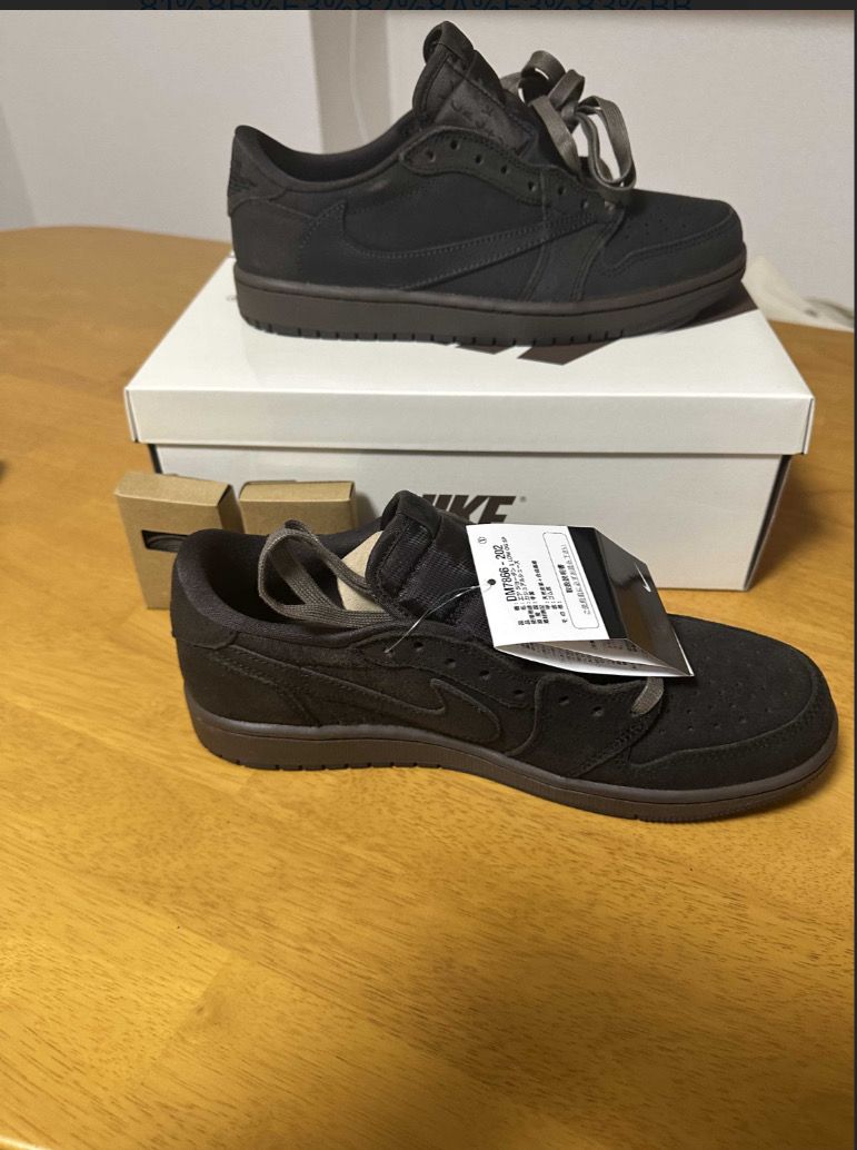 Travis Scott × Nike Air Jordan 1 Low OG SP "Velvet Brown and Dark Mocha"