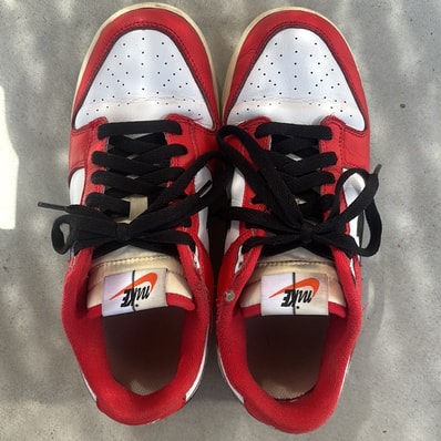 Nike Dunk Low Retro PRM "Chicago Split"