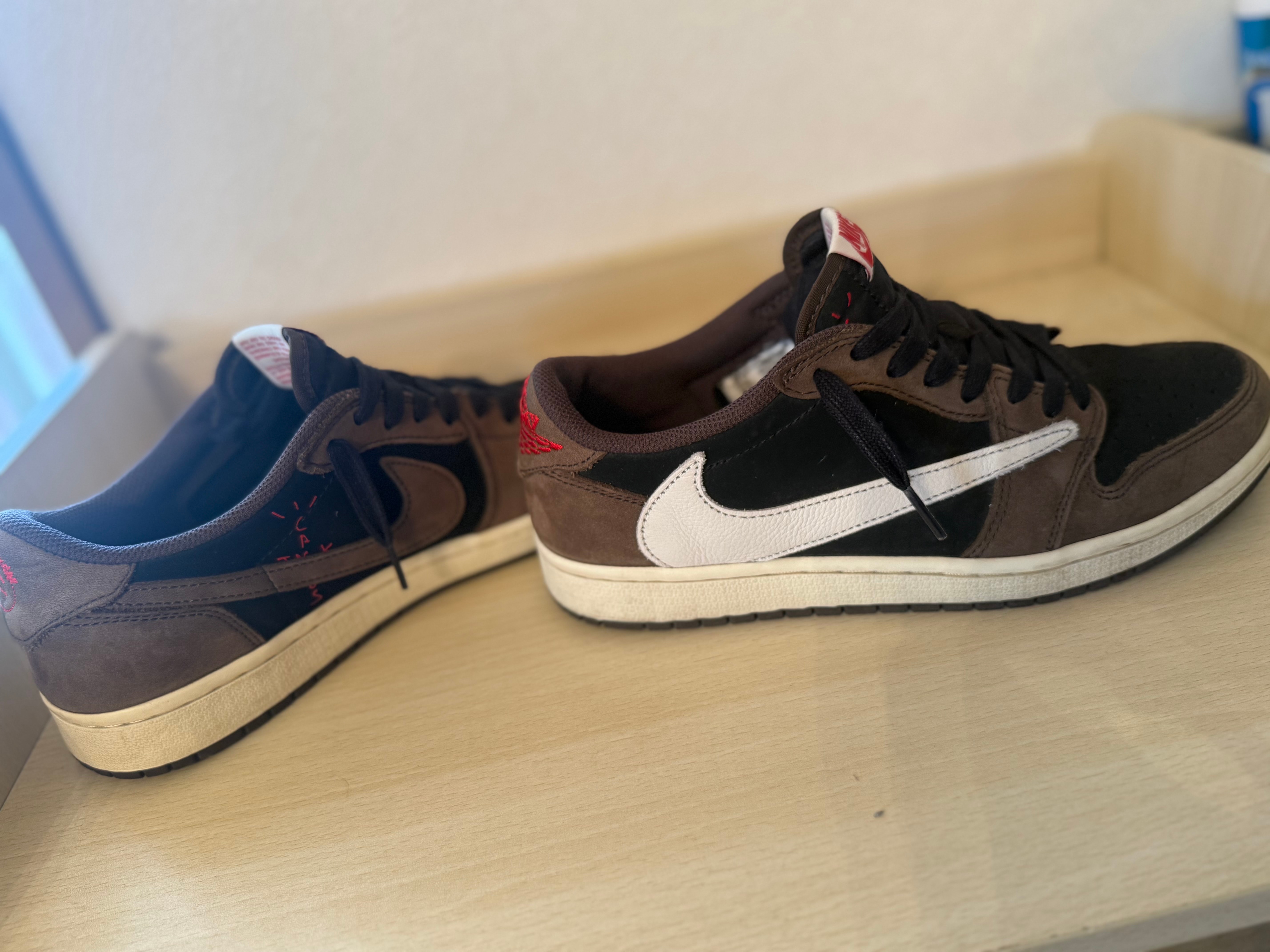 Travis Scott × Nike Air Jordan 1 Low OG SP-T  "Black/Dark Mocha"