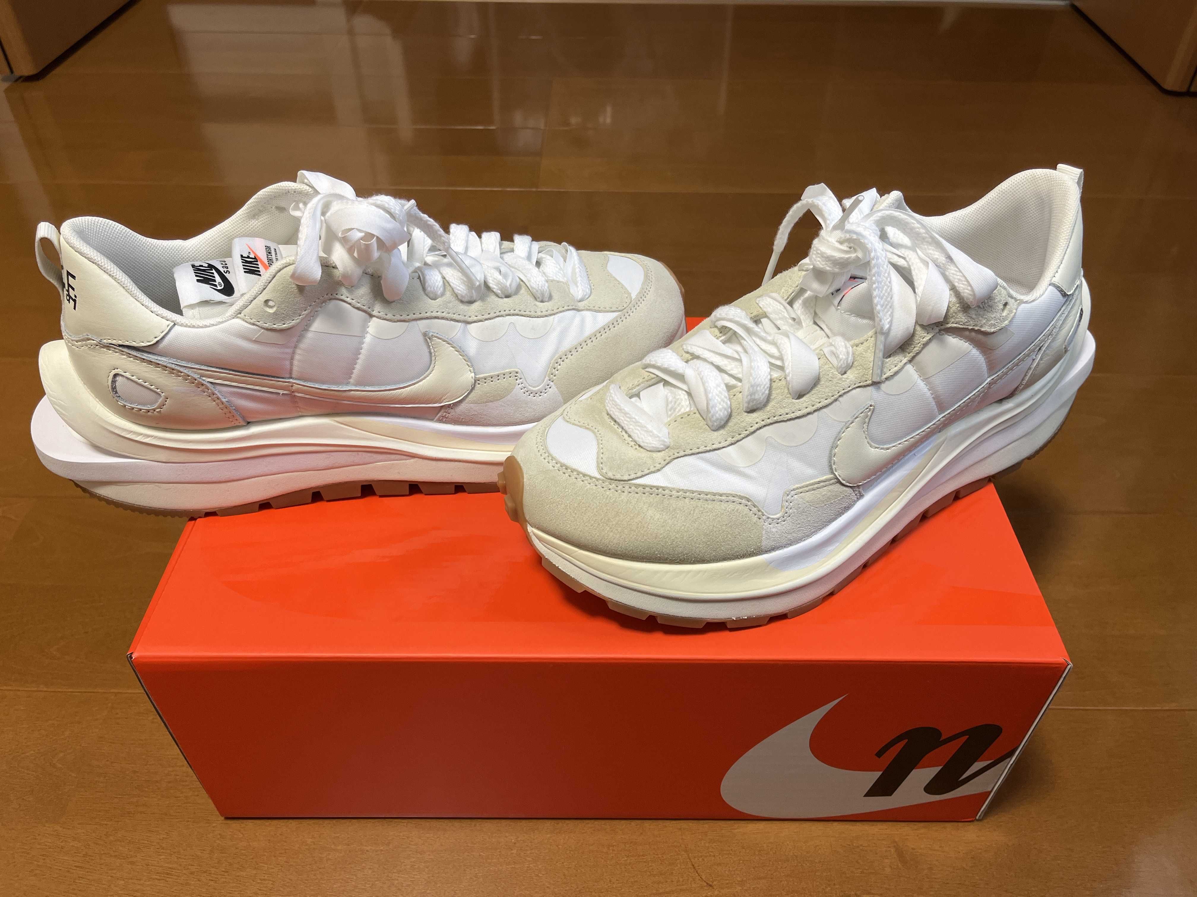 sacai × Nike Vapor Waffle "White Gum"