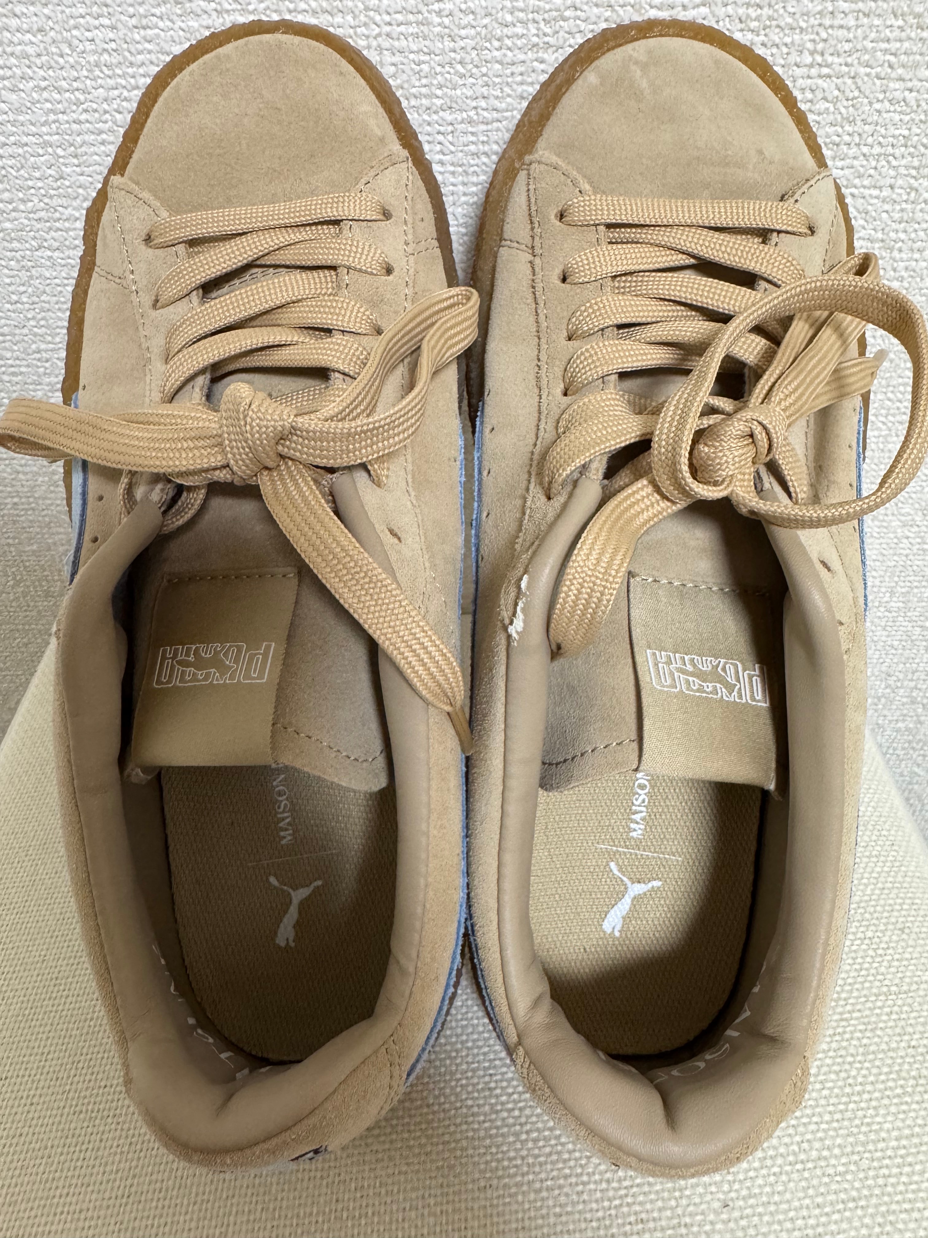 Maison Kitsune × Puma Suede Crepe "Beige"