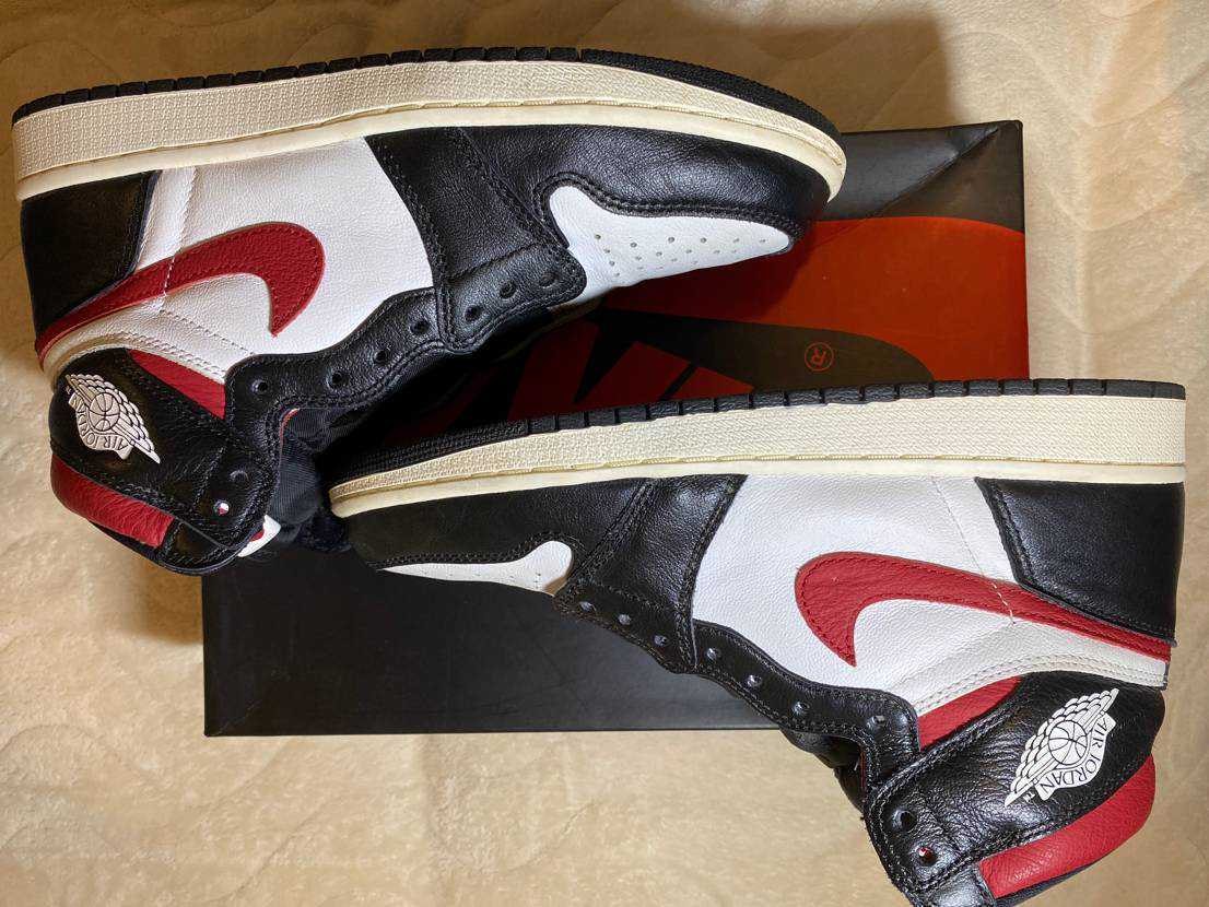 Nike Air Jordan 1 Retro High "Black/White/Sail/Gym Red"    