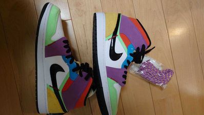 Nike Women's Air Jordan 1 Mid "Multi Color"