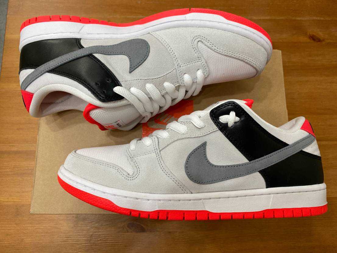 NIKE SB DUNK LOW PRO INFRARED - ダンク ロー インフラレッド NIKE SB DUNK LOW PRO INFRARED - ダンク ロー インフラレッド