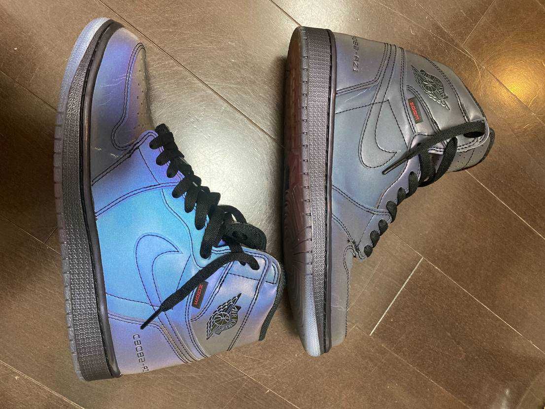 Nike Air Jordan 1 High Zoom Fearless "Multi Color/Varsity Red/Black"