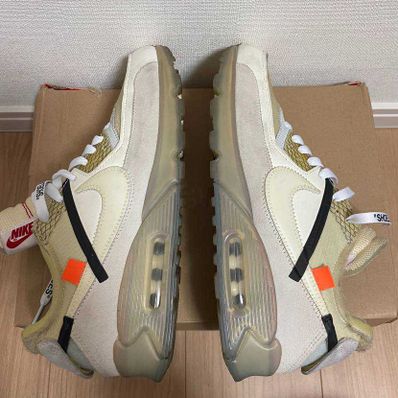 Off-White × Nike Air Max 90 "The 10/Sail"