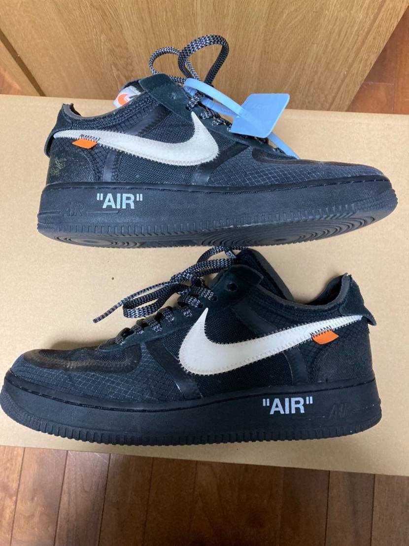 Off-White × Nike Air Force 1 Low "Black"