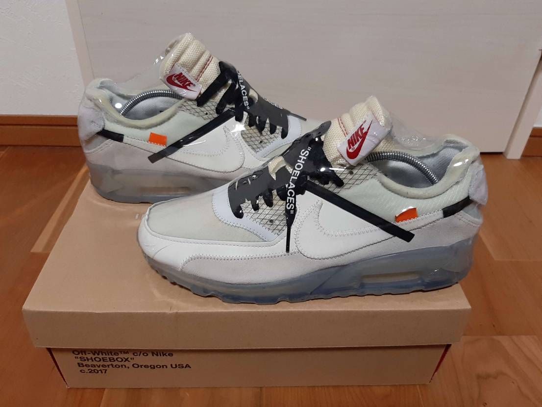 Off-White × Nike Air Max 90 "The 10/Sail"