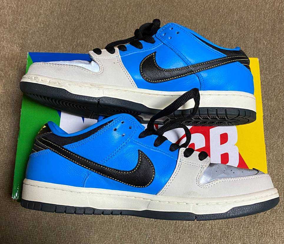 Instant Skateboards × Nike SB Dunk Low "Blue Hero"