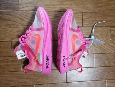 Off-White × Nike Zoom Fly "Pink"