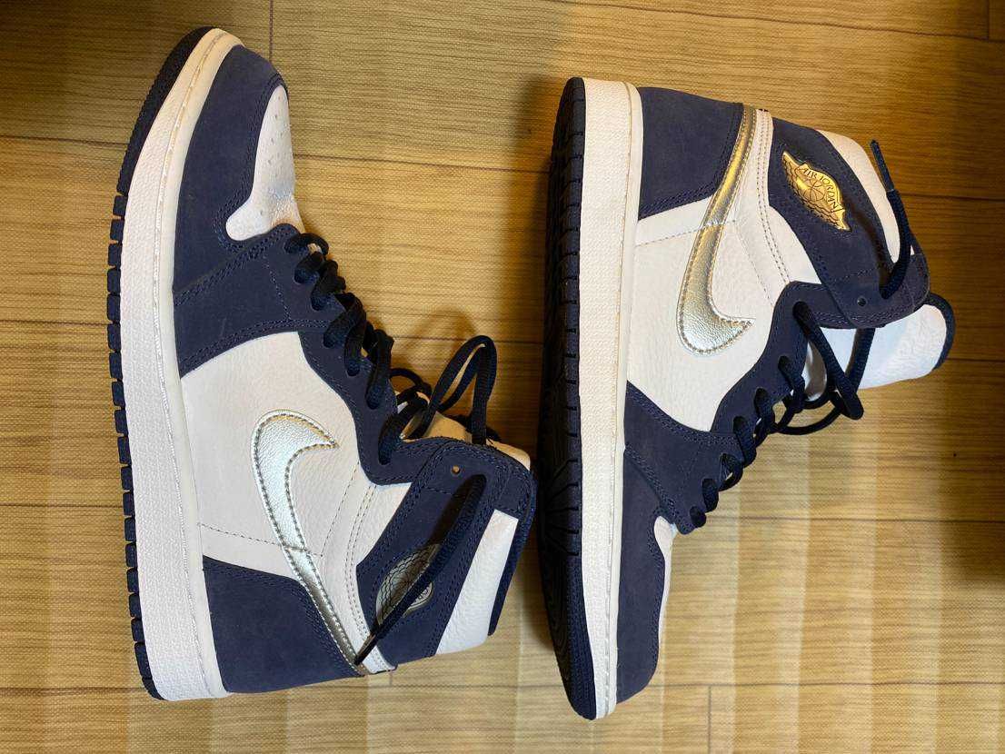 Nike Air Jordan 1 High OG CO.JP "White/Midnight Navy" (2020)(ブリーフケースなし)