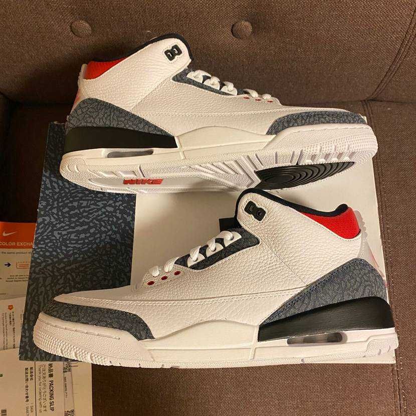 Nike Air Jordan 3 Retro SE-T CO JP "Fire Red Denim"