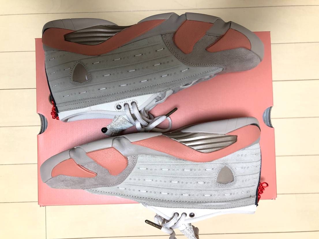 Clot × Nike Air Jordan 14 Low "Brown"