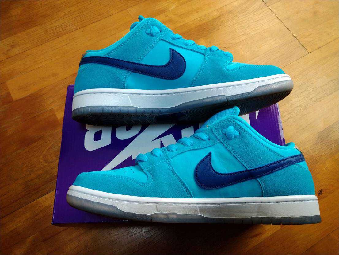 Nike SB Dunk Low Pro "Blue Fury/Deep Royal Blue"