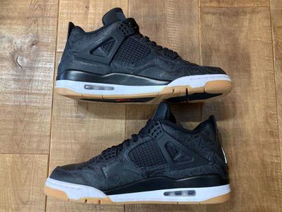 Nike Air Jordan 4 Retro "Laser Black/Gum"