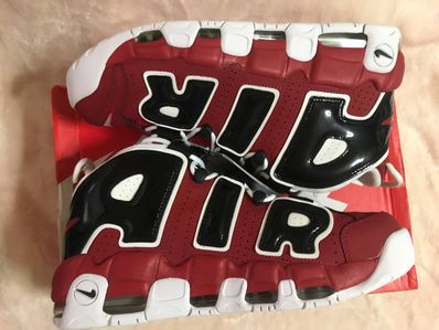 NIKE AIR MORE UPTEMPO ’96 "VARSITY RED/WHITE/BLACK"(2017)