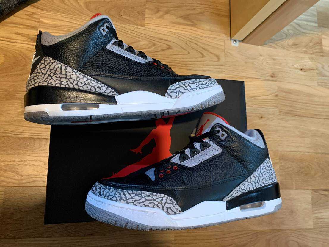 Nike Air Jordan 3 Retro OG "Black Cement" (2018)