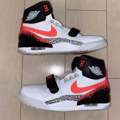 DON C × NIKE JORDAN LEGACY 312 HOT LAVA-BLACK-ZEN "GREY"