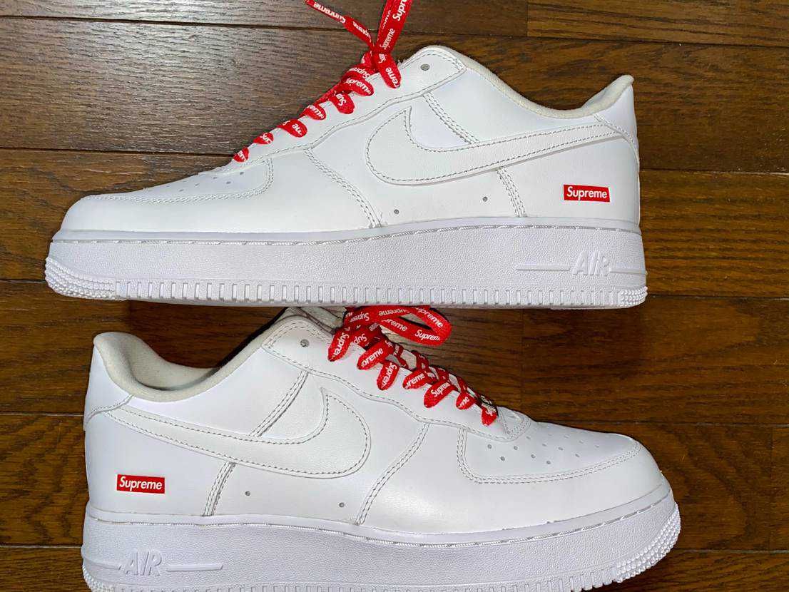 Supreme × Nike Air Force 1 Low "White"