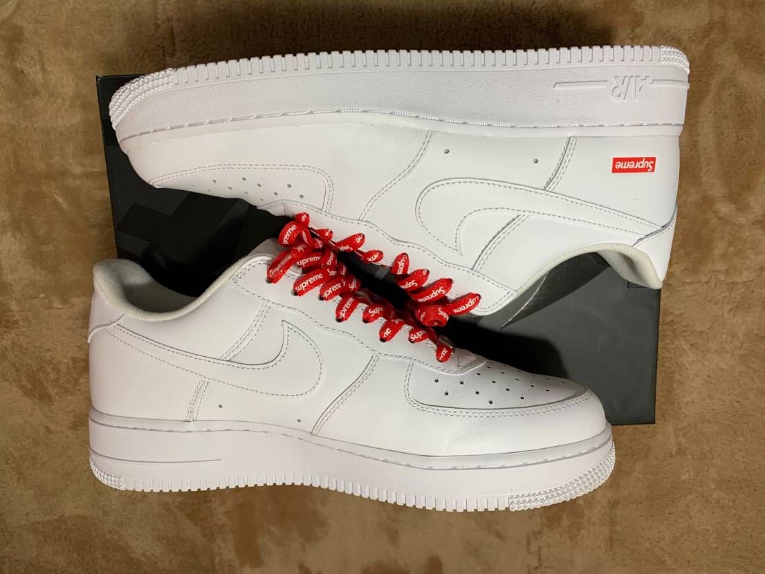 Supreme × Nike Air Force 1 Low "White"