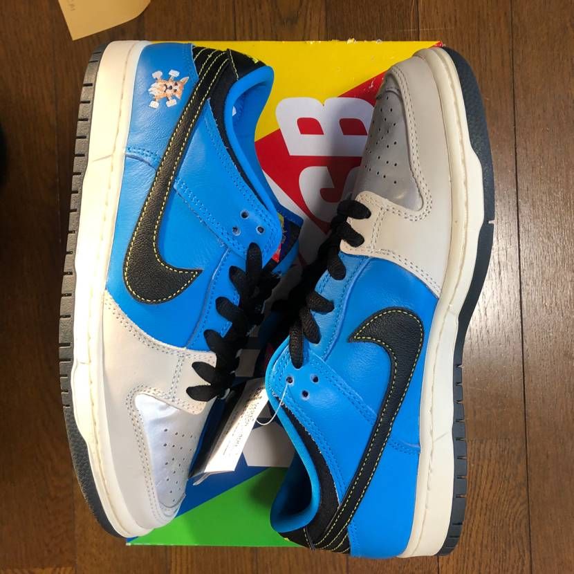 Instant Skateboards × Nike SB Dunk Low "Blue Hero"