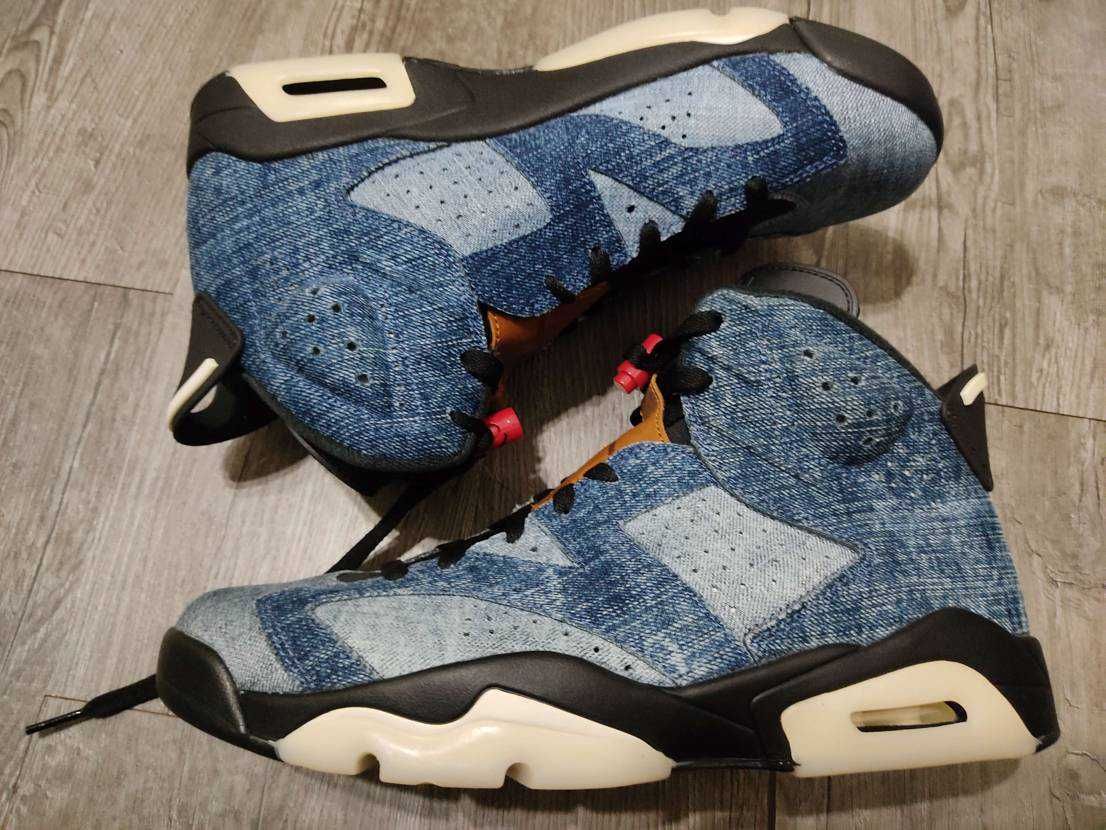 NIKE AIR JORDAN 6 "WASHED DENIM"