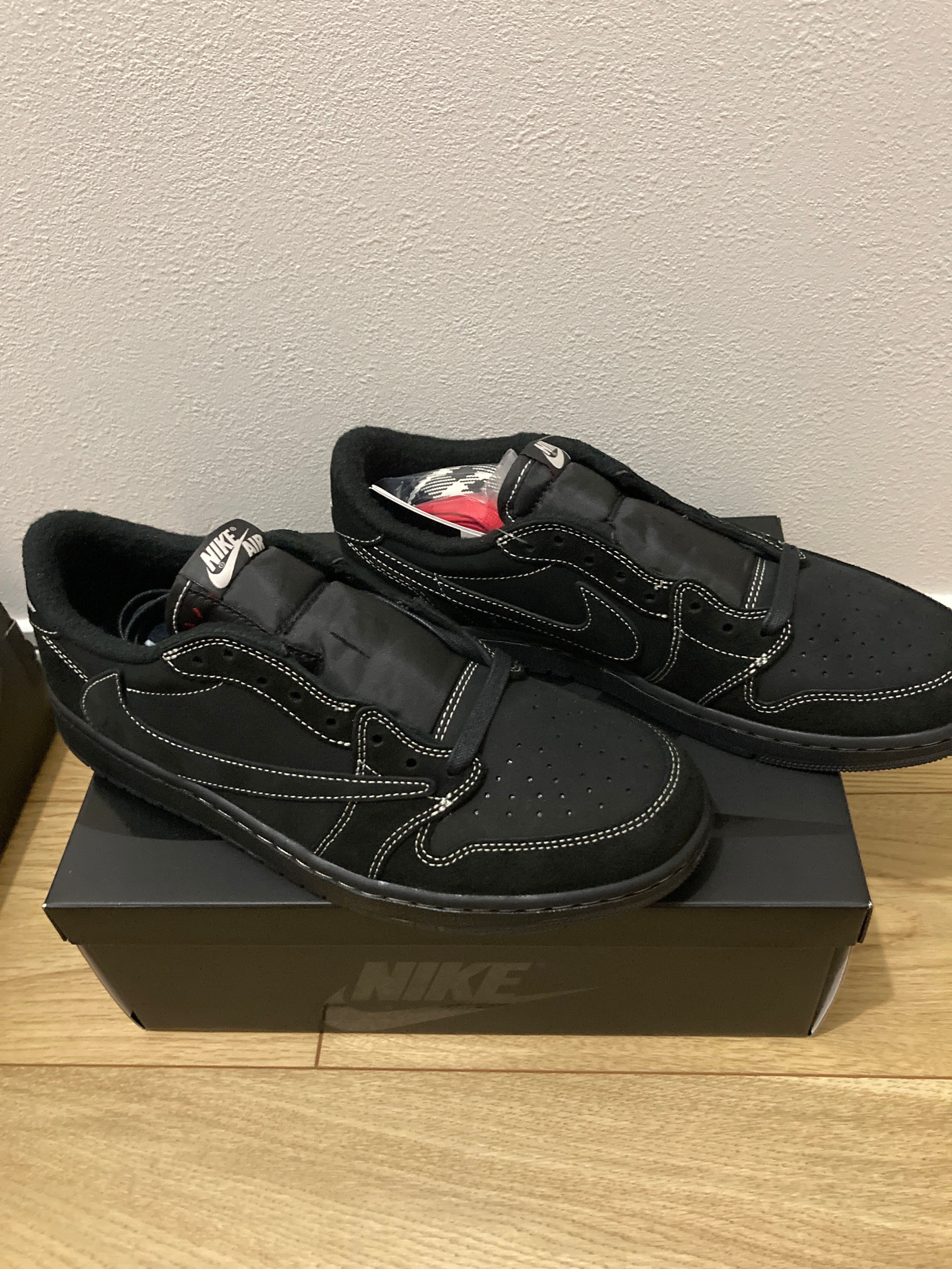 Travis Scott × Nike Air Jordan 1 Low OG SP "Black Phantom"