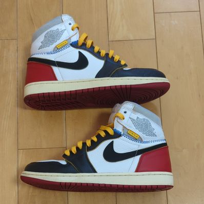 UNION × Nike Air Jordan 1 Retro High OG NRG "Varsity Red/Wolf Grey"
