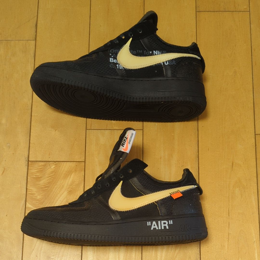 Off-White × Nike Air Force 1 Low "Black"