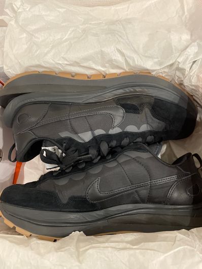 sacai × Nike VaporWaffle "Black Gum"
