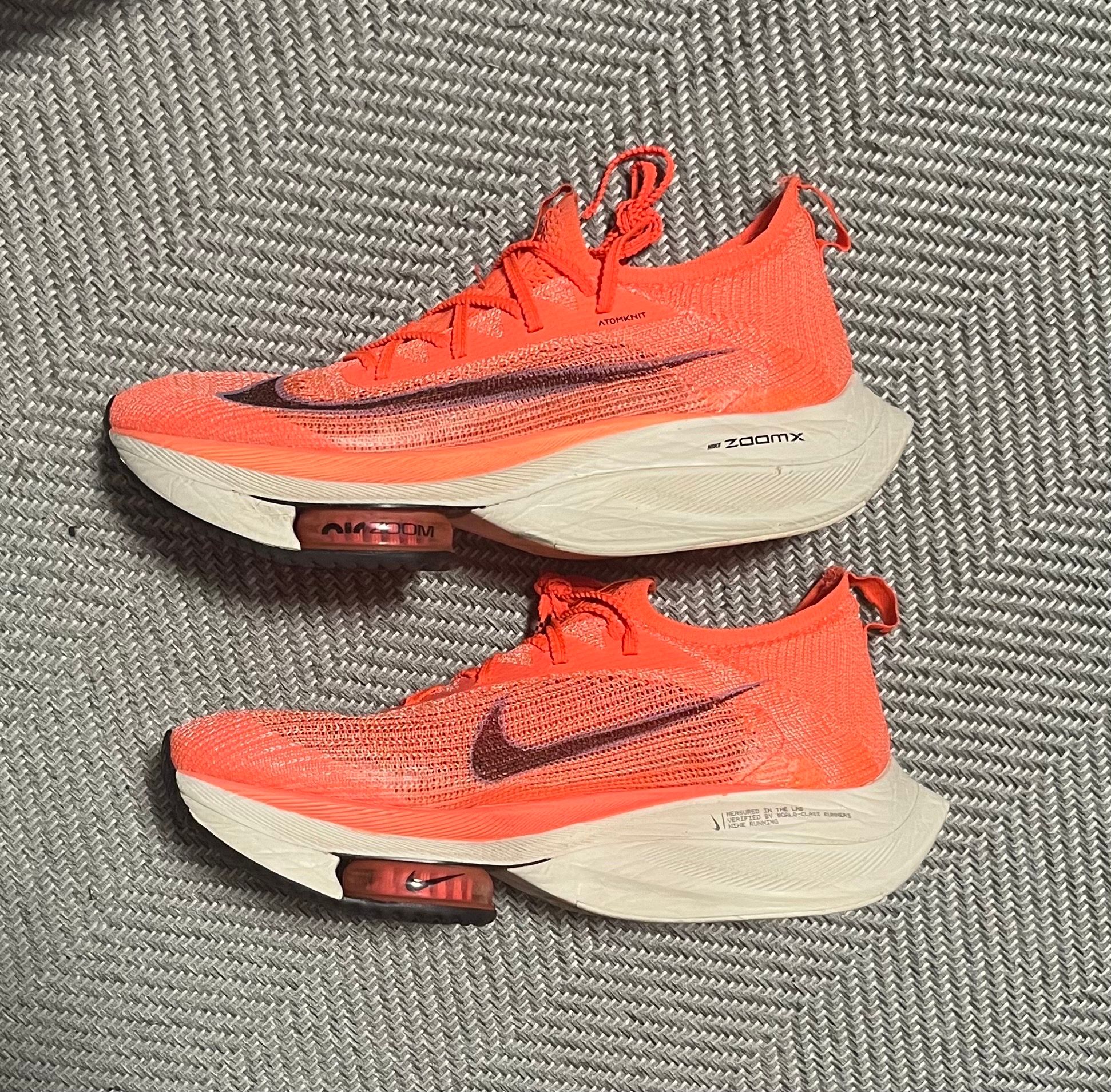 NIKE AIR ZOOM ALPHAFLY NEXT% "BRIGHT MANGO"