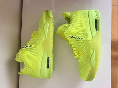 NIKE AIR JORDAN 4 RETRO FLYKNIT VOLT