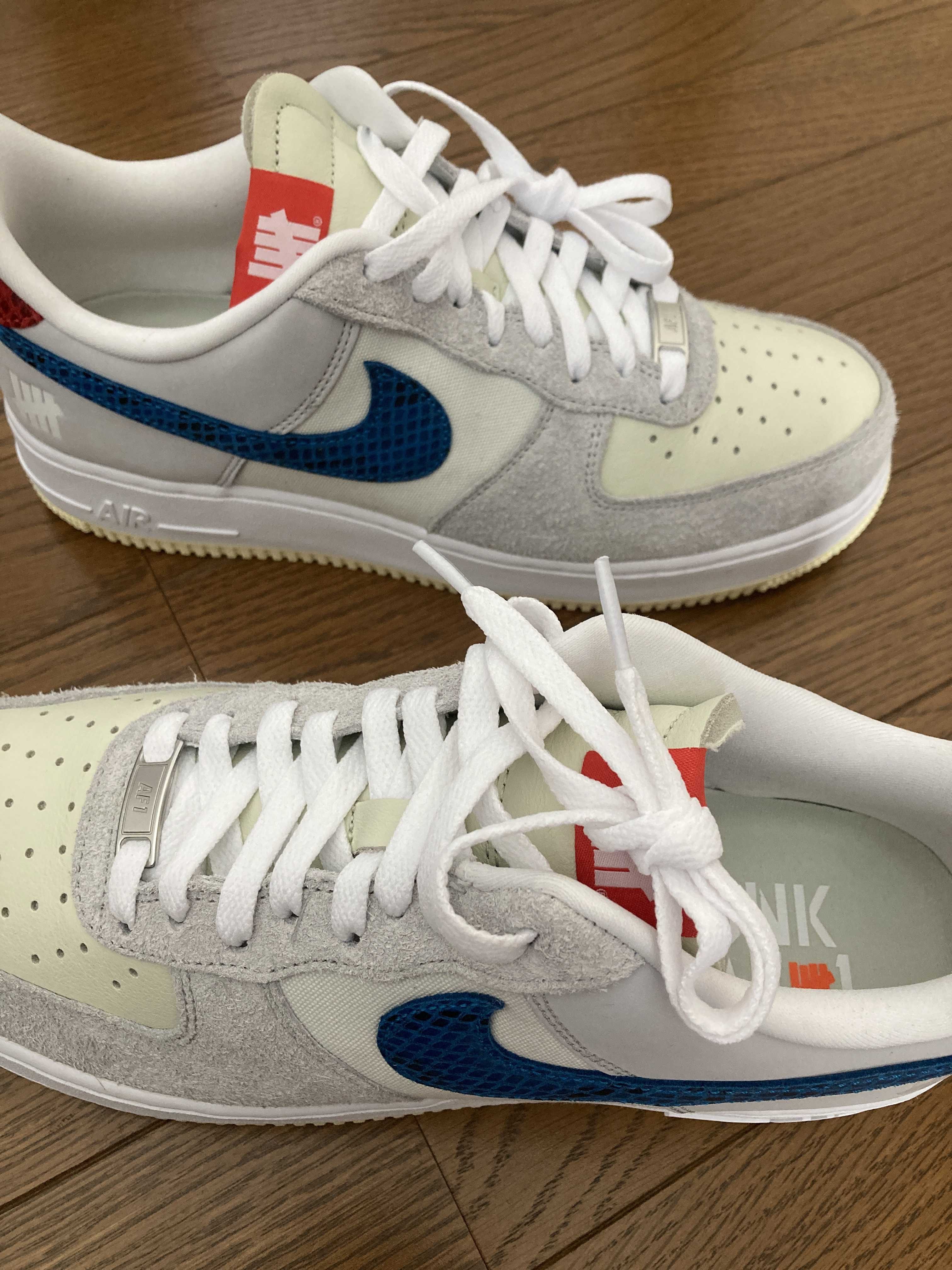 UNDEFEATED × Nike Air Force 1 Low "White"