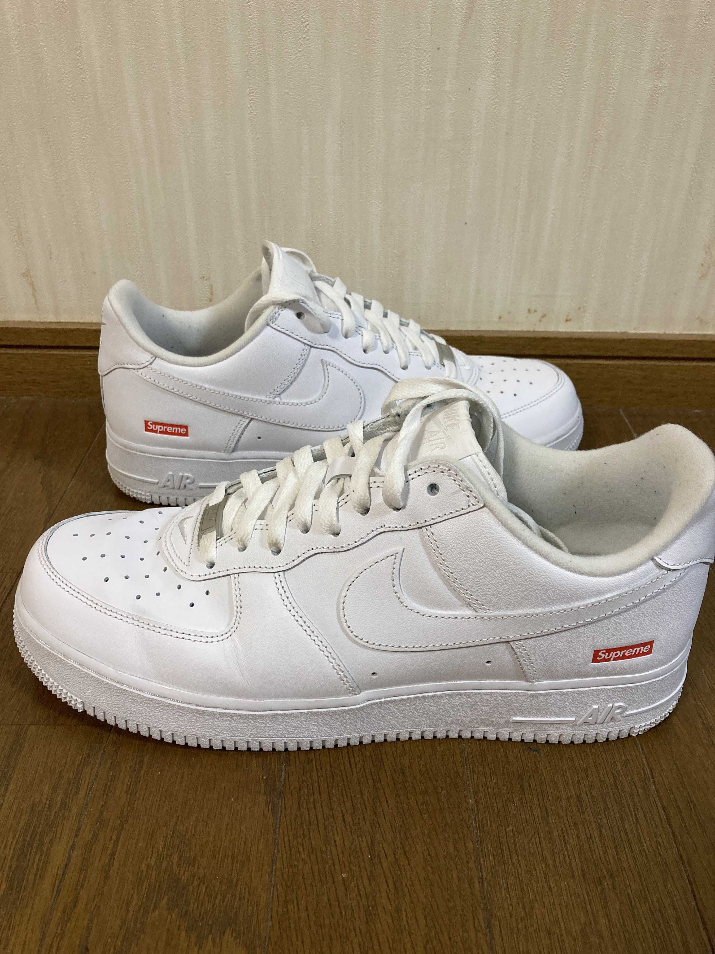 Supreme × Nike Air Force 1 Low "White"
