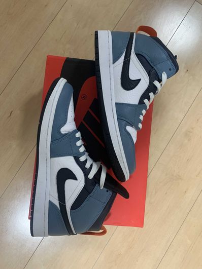 FACETASM × Nike Air Jordan 1 Mid "White/Navy"