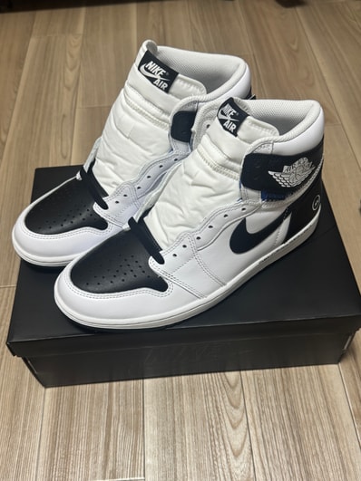 fragment design × UNION × Nike Air Jordan 1 Retro High OG "Black/White"