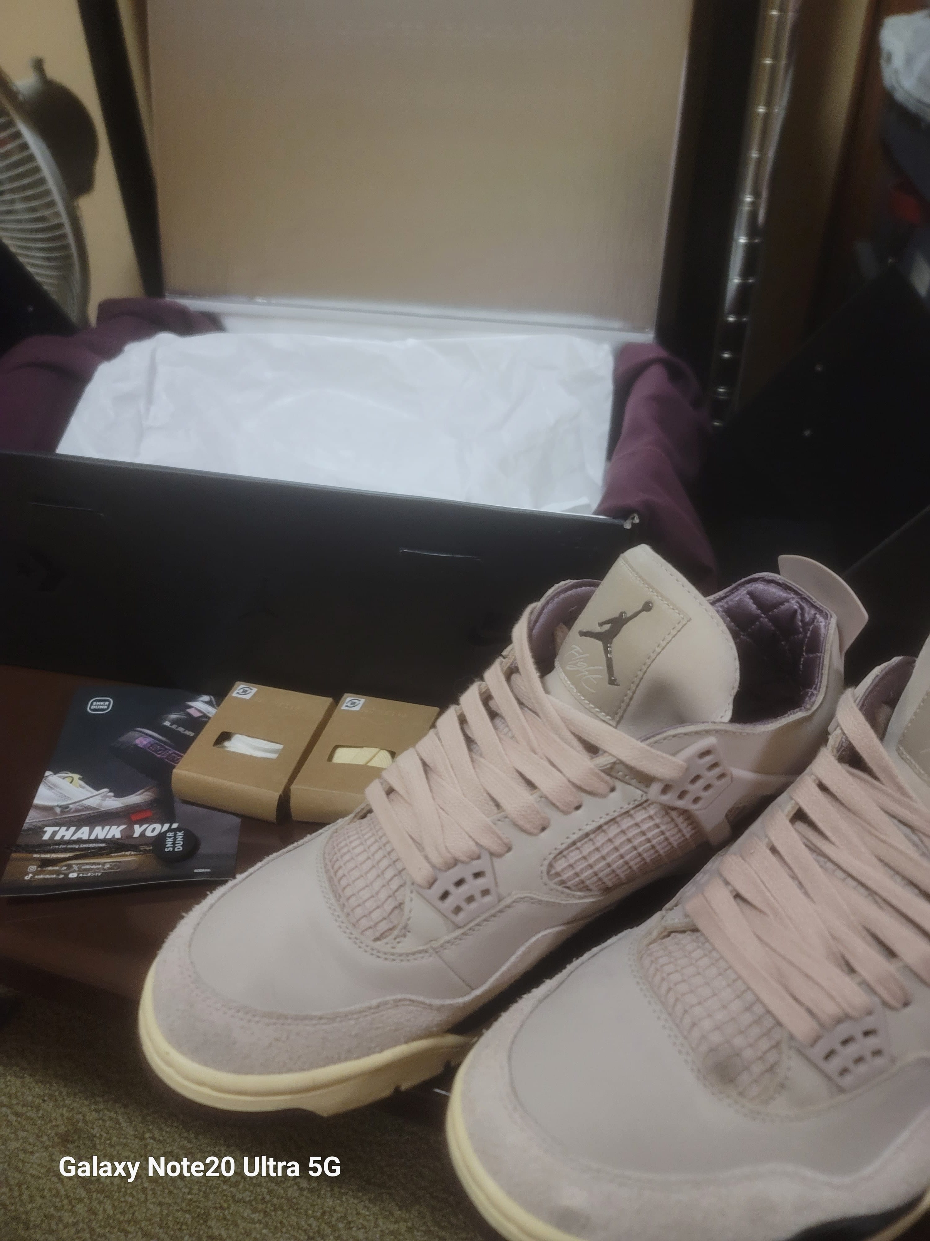 A Ma Maniere × Nike Women's Air Jordan 4 Retro OG SP "Fossil Stone/WYWS"